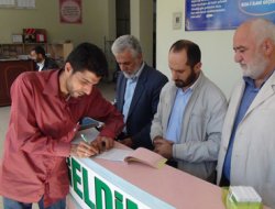 Umut-Der'den 20 Suriyeli aileye 500'er TL yardım