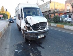 Çınar’da maddi hasarlı trafik kazası