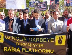 Mısır Darbesinin 100. Gününde Şırnak'ta R4BİA Yürüyüşü