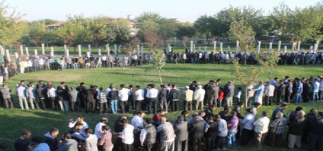 Diyarbakır'da Mustazaflar bayramlaştı