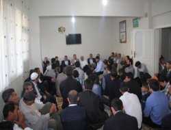 Vefa Der'den bayramlaşma programı