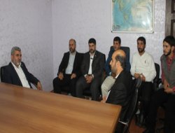 HÜDA PAR heyeti İLKHA'yı ziyaret etti