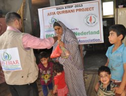 IHO-EBRAR Gazze'deki kurban programını tamamladı