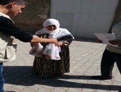 Düşünce - Der 'den 195 aileye kurban eti yardımı