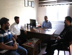 Köklü Değişim Dergisi'nden İLKHA'ya ziyaret