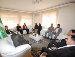 AK Parti ve Saadet Partisi'nden HÜDA PAR'a ziyaret