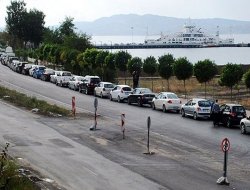 Tatilciler dönüş yolunda