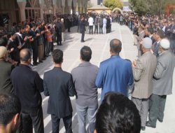 Van'da coşkulu bayramlaşma