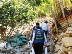 Umut Kervanı Şırnak'ta binlerce muhtacı sevindirdi