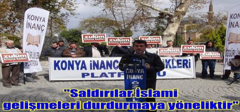 "Saldırılar İslami gelişmeleri durdurmaya yöneliktir"