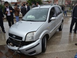 Bursa'da trafik kazası 2 yaralı