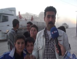 Mahalle sakinleri tozdan nefes alamaz oldu