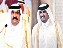 Katar`ın Yeni Emiri Babasına Silah Çekti