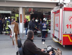 Sigara izmariti neredeyse bir mağazayı küle çevirecekti