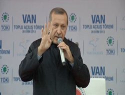 Erdoğan Van'da halka hitap etti