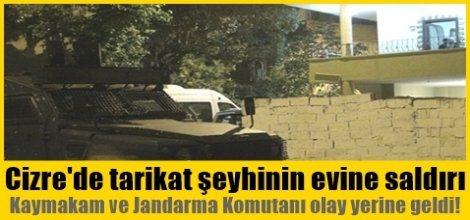 Kanaat önderinin evine bombalı saldırı