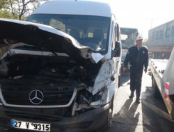 Gaziantep'te zincirleme kaza: 4 yaralı