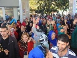 Gündelik işçilerden iş bırakma eylemi