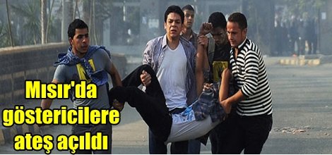 Mısır'da göstericilere ateş açıldı