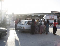 Mersin halinde çalışan kadınların eylemi sona erdi