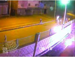 Depremzedelere Molotoflu Saldırı