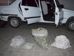 Viranşehir'de esrar maddesi ele geçirildi
