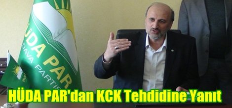 HÜDA PAR'dan KCK Tehdidine Yanıt