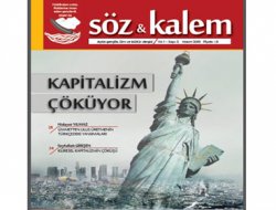 Söz ve Kalem Dergisi'nin Kasım sayısı çıktı
