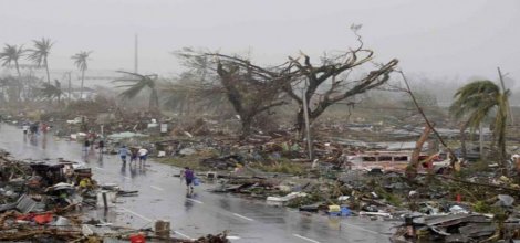 Filipinler darmadağan oldu!