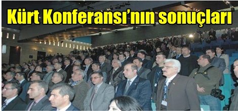 Kürt Konferansı’nın sonuçları