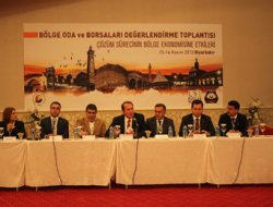 Diyarbakır'daki Bölge Oda ve Borsaları Toplantısı başladı