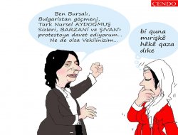 Türk Nursel Aydoğan'dan Kürd Barzani'ye: Amed'e gelme!