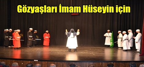 Gözyaşları İmam Hüseyin için