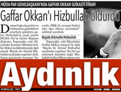 'Okkan'ı Hizbullah Öldürdü!'