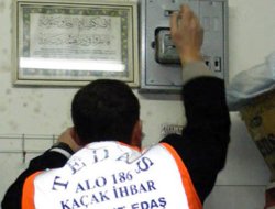 Kaçak elektrik denetimleri devam ediyor