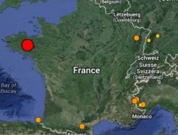 Fransa'da 4,7 şiddetinde deprem