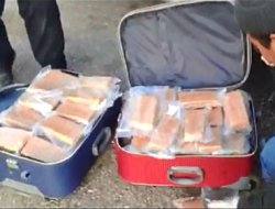 Adana'da 2 bavul eroin ele geçirildi