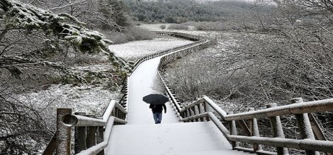 Kar Trakya üzerinden geliyor