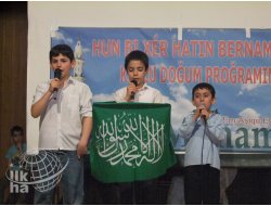 Almanya Geislingen'de Kutlu Doğum Programı