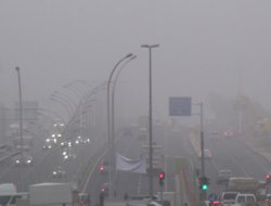 Diyarbakır'da yoğun sis