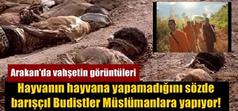 Arakan'da vahşetin görüntüleri