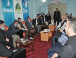 Kayseri'deki STK'lardan Mustazaflar Cemiyetine ziyaret