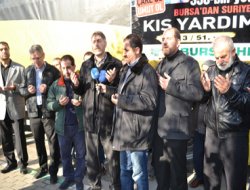 "Bursa'dan Suriye'ye yardım eli"