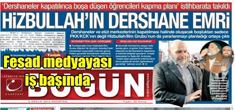 Fesad medyayası iş başında