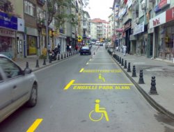 Engelli vatandaşlara ücretsiz park