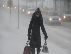 Erzurum'da sıcaklık eksi 14'e kadar düştü