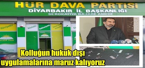 "Kolluğun hukuk dışı uygulamalarına maruz kalıyoruz"