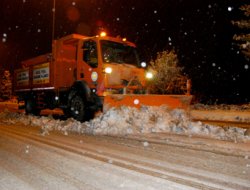Kar temizleme ve buzlanmayı önleme çalışmaları