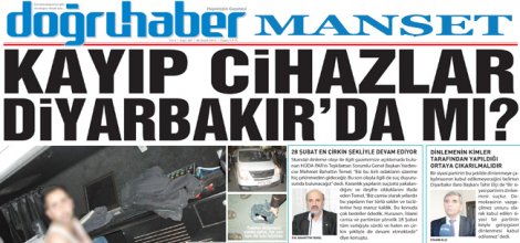 Kayıp Cihazlar Diyarbakır’da mı?