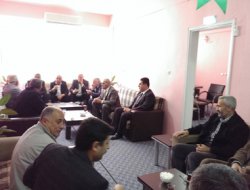 Nusaybin Sulama Birliği'nden HÜDA PAR'a iade-i ziyaret